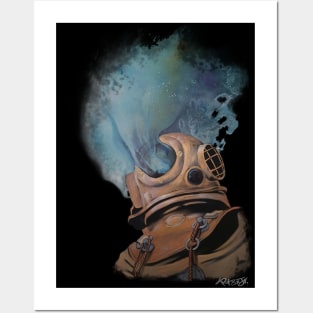 Deep Sea Diver Posters and Art